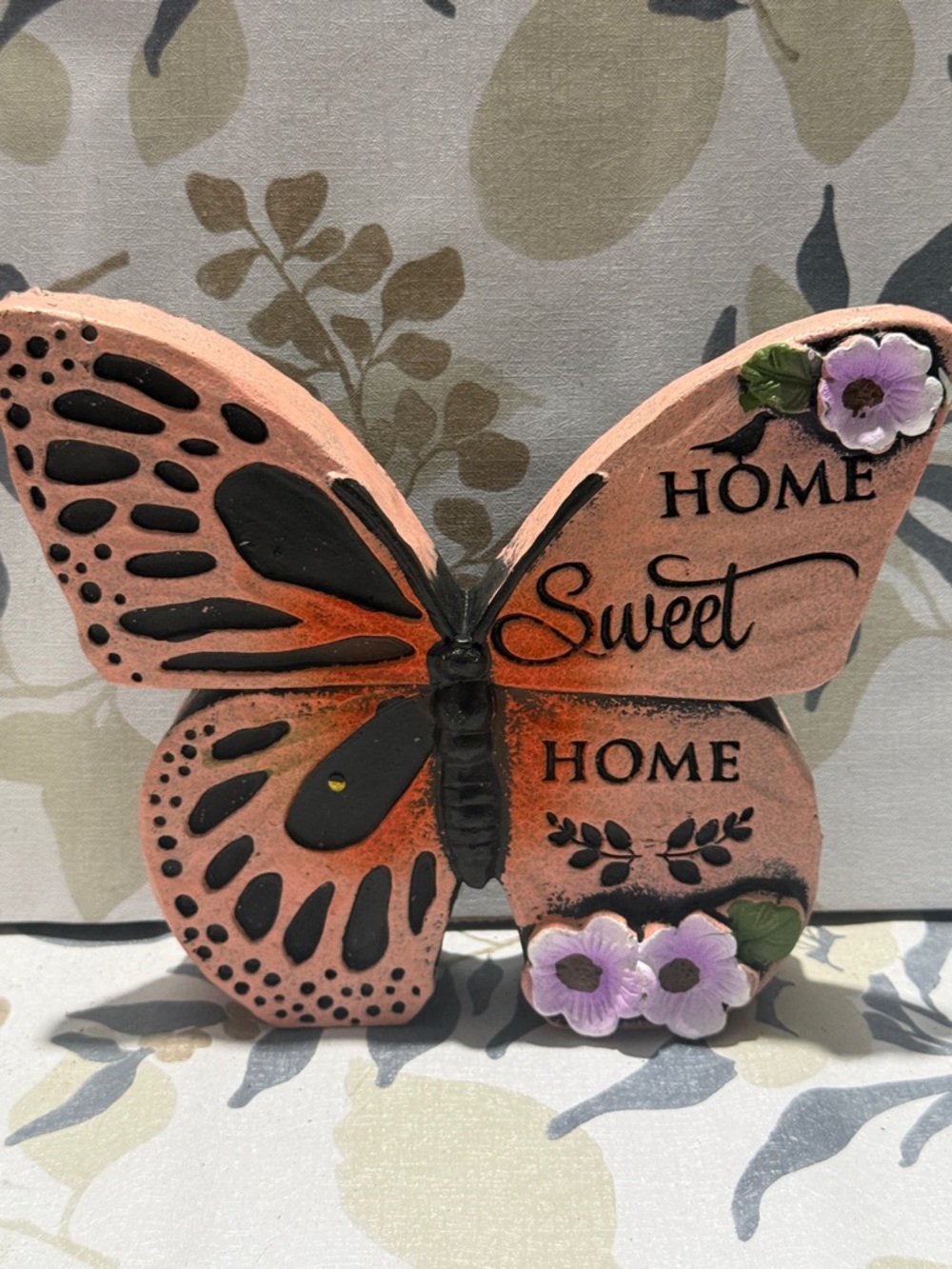 Home Sweet Home Pink Butterfly Decor - Picture 2 of 7